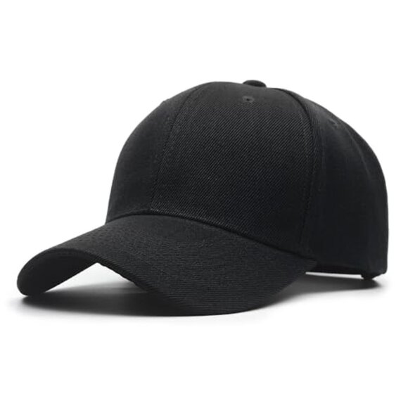 Structured Baseball Cap Adjustable Closure Performance Hat Outdoor Activities - Picture 2 of 6